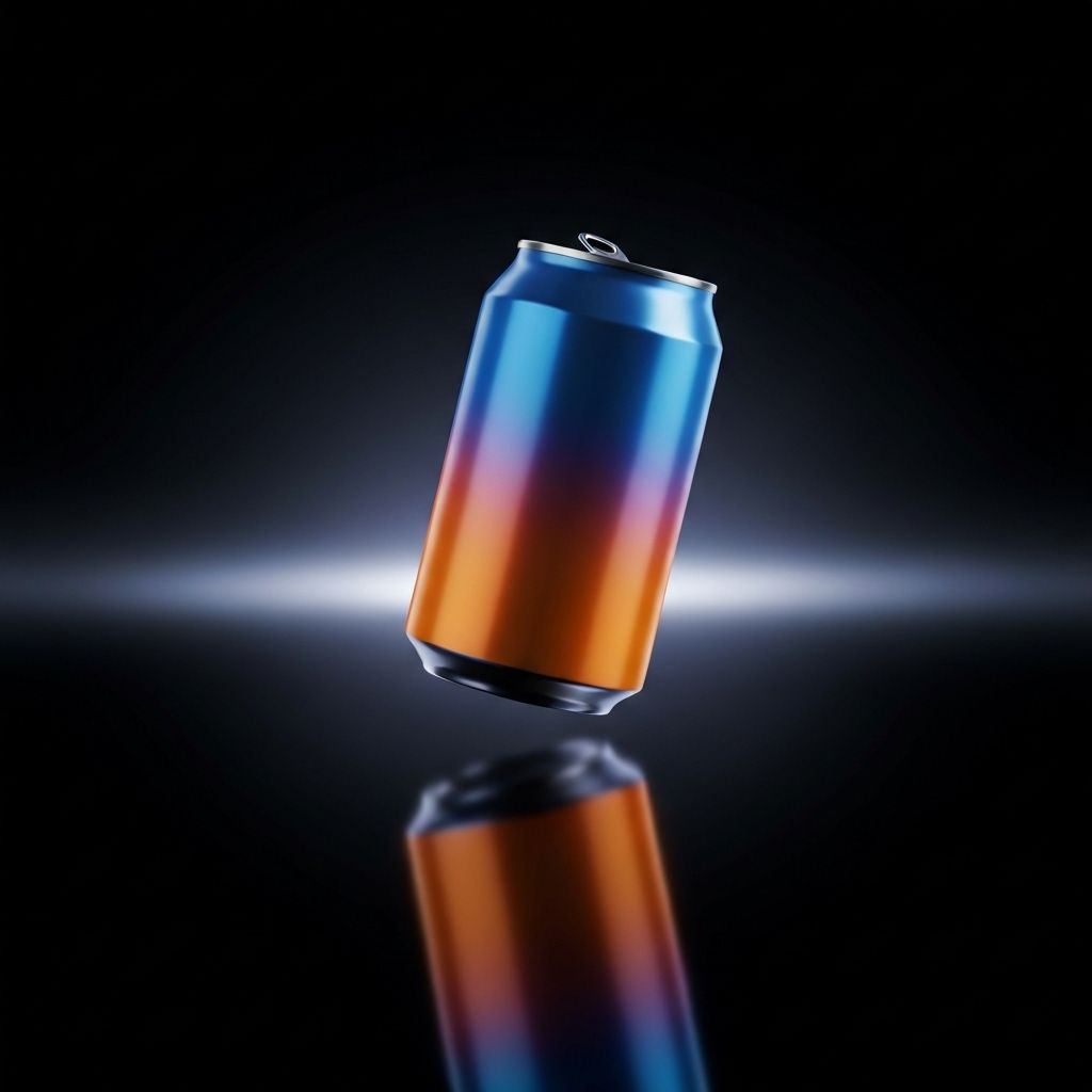 Modern Gradient Can
